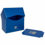 Пластиковая коробочка blackfire горизонтальная - синяя (80+ карт) фото цена описание