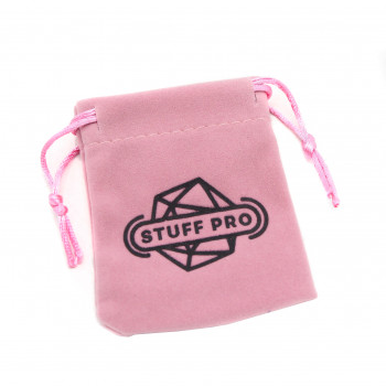 Вельветовый мешочек STUFF-PRO. 9x7 см. Розовый фото цена описание