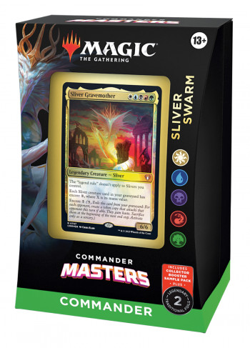 MTG: Колода Commander Deck - Sliver Swarm издания Commander Masters на английском языке фото цена описание