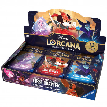 Disney Lorcana: Дисплей бустеров издания The First Chapter на английском языке фото цена описание