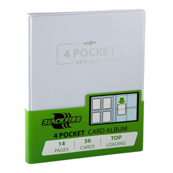 Blackfire 4 Pocket Card Album - White фото цена описание