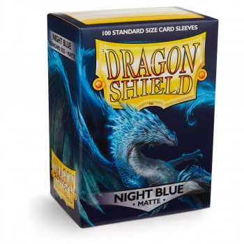 Протекторы dragon shield матовые тёмно-синие botan (100 шт.) фото цена описание
