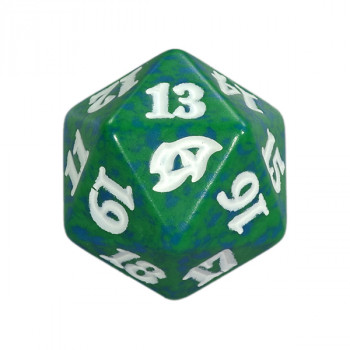   Кубик D20 (счетчик жизней) Ikoria: Lair of Behemoths зеленый фото цена описание