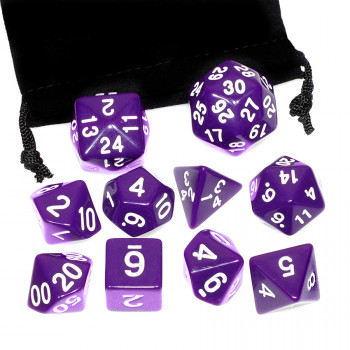 Набор игровых кубиков (фиолетовый) extended фото цена описание