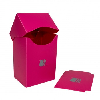 Пластиковая коробочка blackfire вертикальная - розовая (80+ карт) фото цена описание