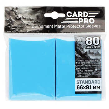 Протекторы Card-Pro для ККИ - Синие (80 шт.) 66x91 мм фото цена описание