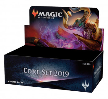 MTG: Дисплей бустеров издания Core Set 2019 на английском языке фото цена описание