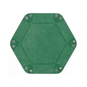 Лоток для кубиков mtgtrade зеленый шестиугольный малый 17,5х17,5см фото цена описание